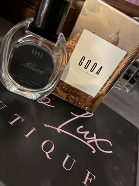 by GODA - Allure Extrait de Parfum in Clear Bottle with Black Label